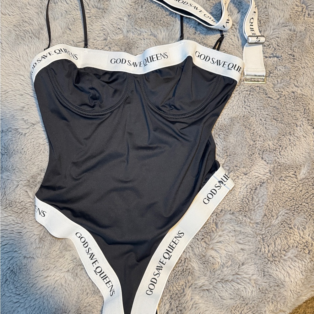 God Save Queens Carrara One Piece Swimsuit - Picture 7 of 7